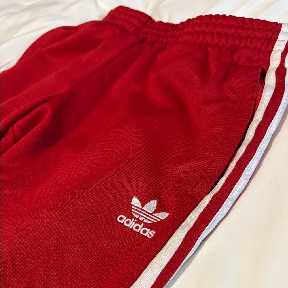 adidas Originals Adicolor Superstar Track Pants (red)